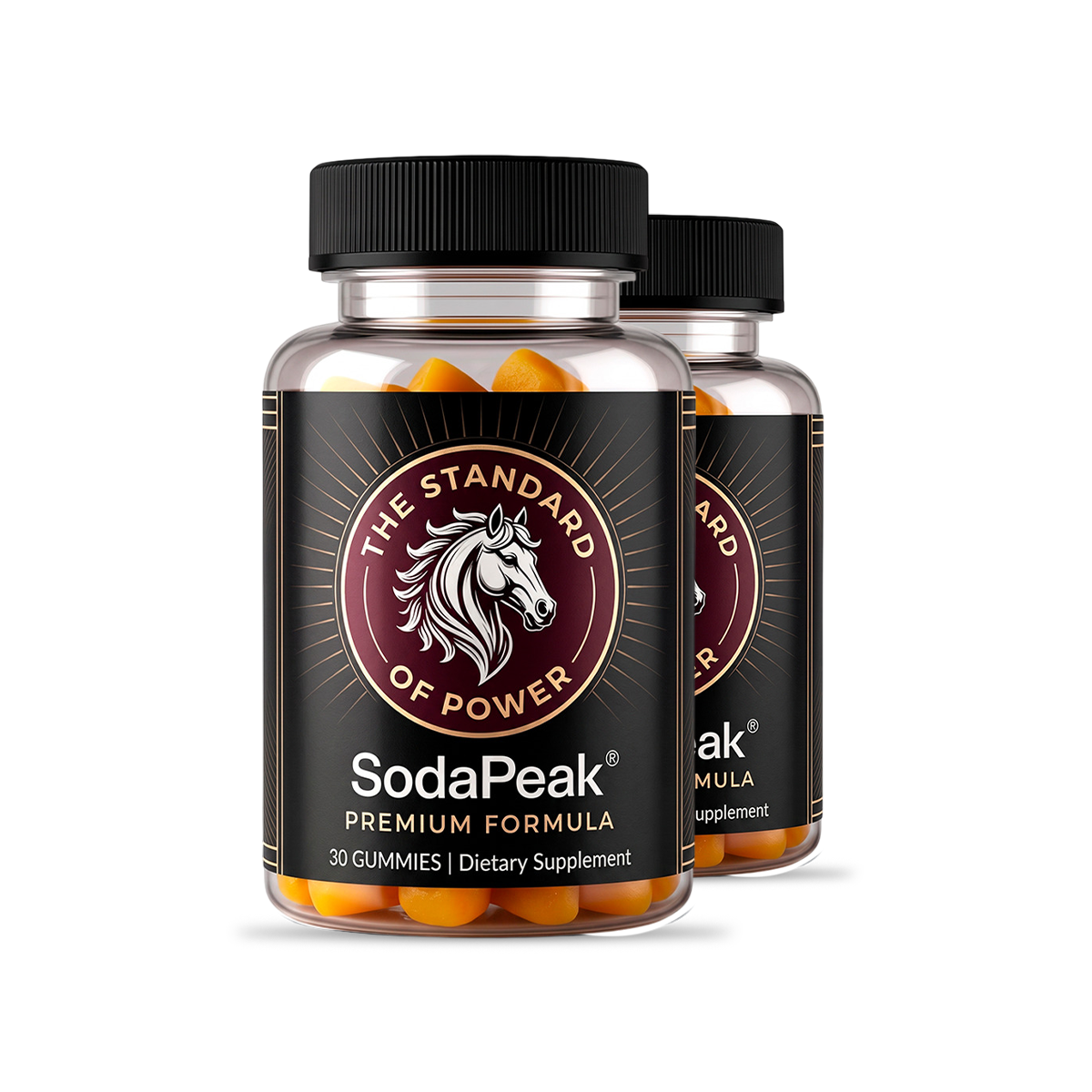 Two bottles of SodaPeak